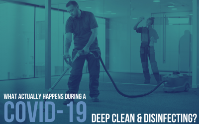 What actually happens during a Covid-19 Deep Clean and Disinfecting? Commercial janitorial services company Buildingstars explains everything you need to know about office health and safety in 2021 as it concerns COVID-19.